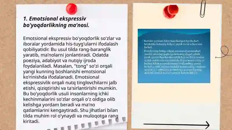 Emotsional ekspressiv bo'yoqdorlik 3