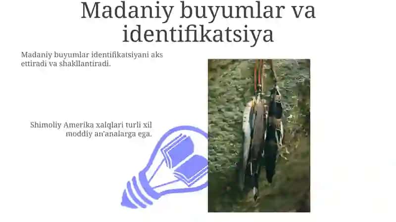 Shimoliy Amerika xalqlari moddiy madaniyati 3