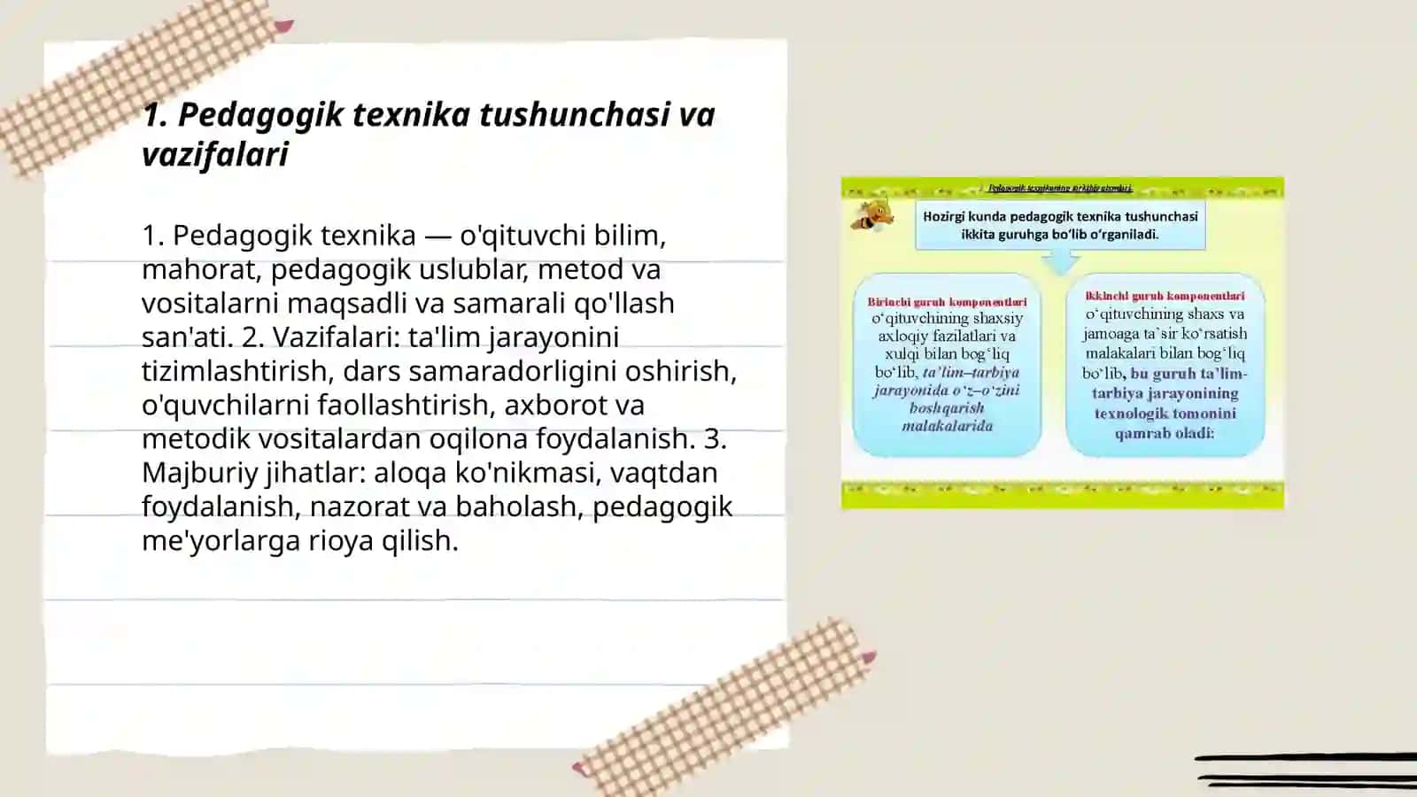 Pedagogik texnikani egallash mahorati 3