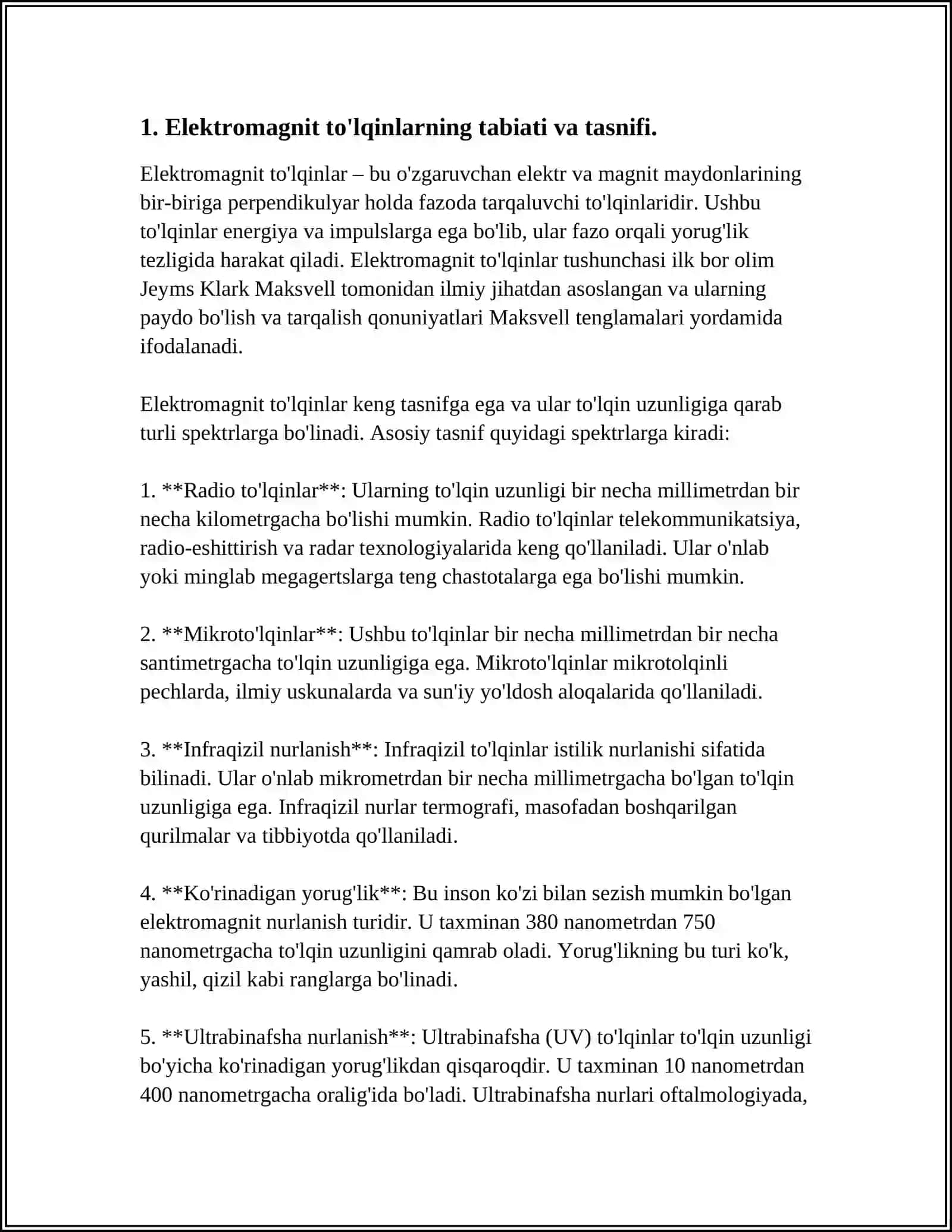 Elektromagnit to'lqinlarning metallurgiyada qo'llanilishi 3