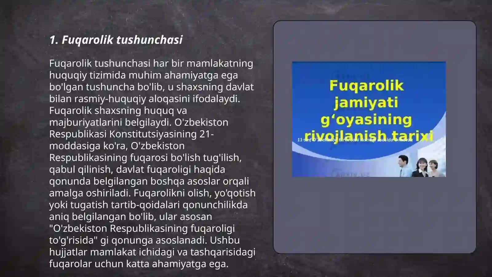 Fuqarolik Tushunchasi 3