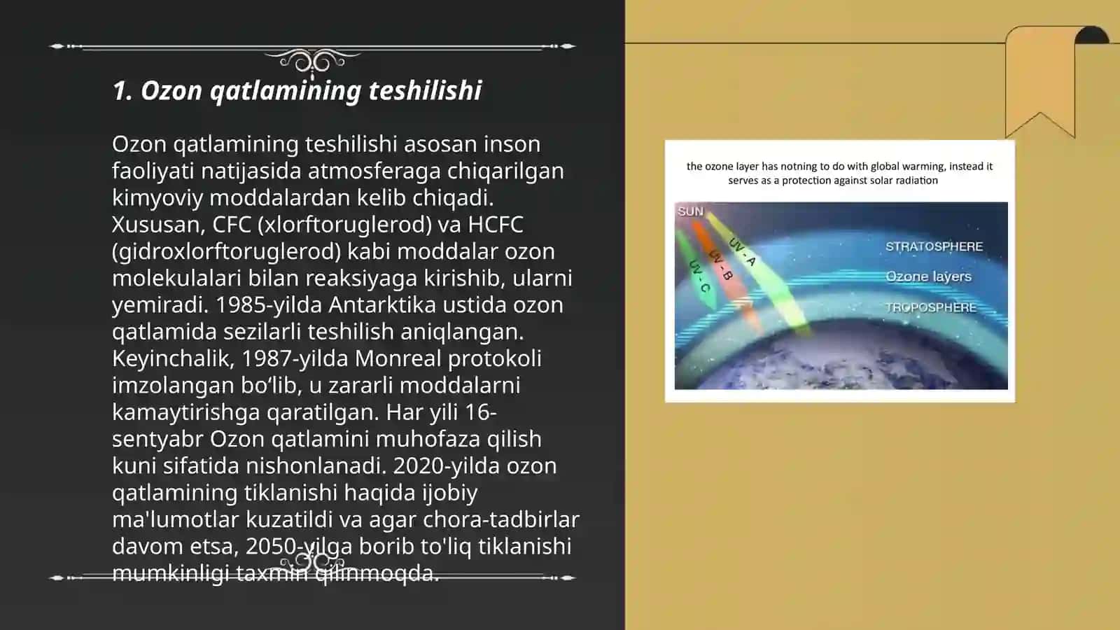 Ozon qatlamini muommolari 3