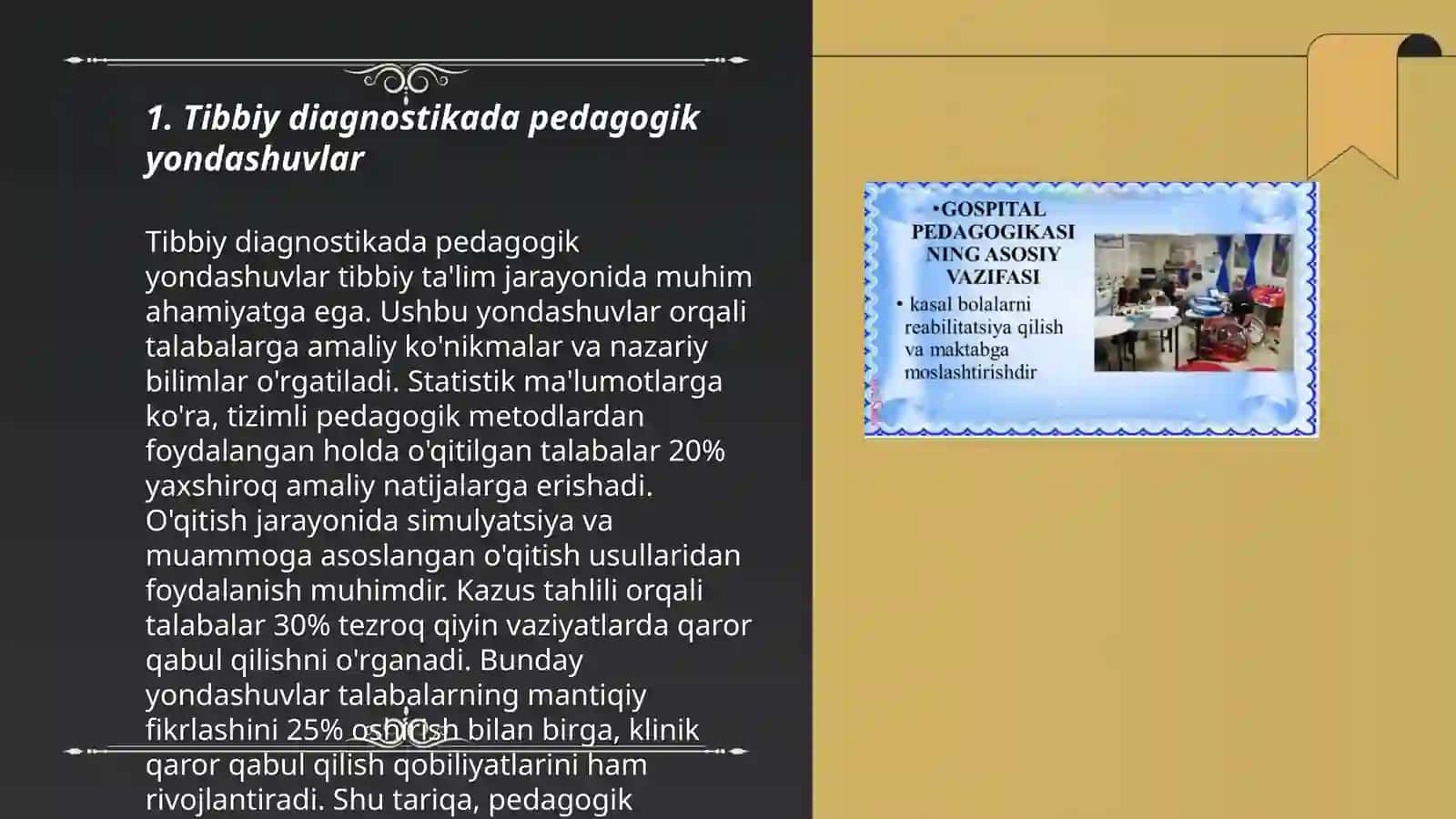 Tibbiy diagnostikada pedagogik yondashuvlar 3