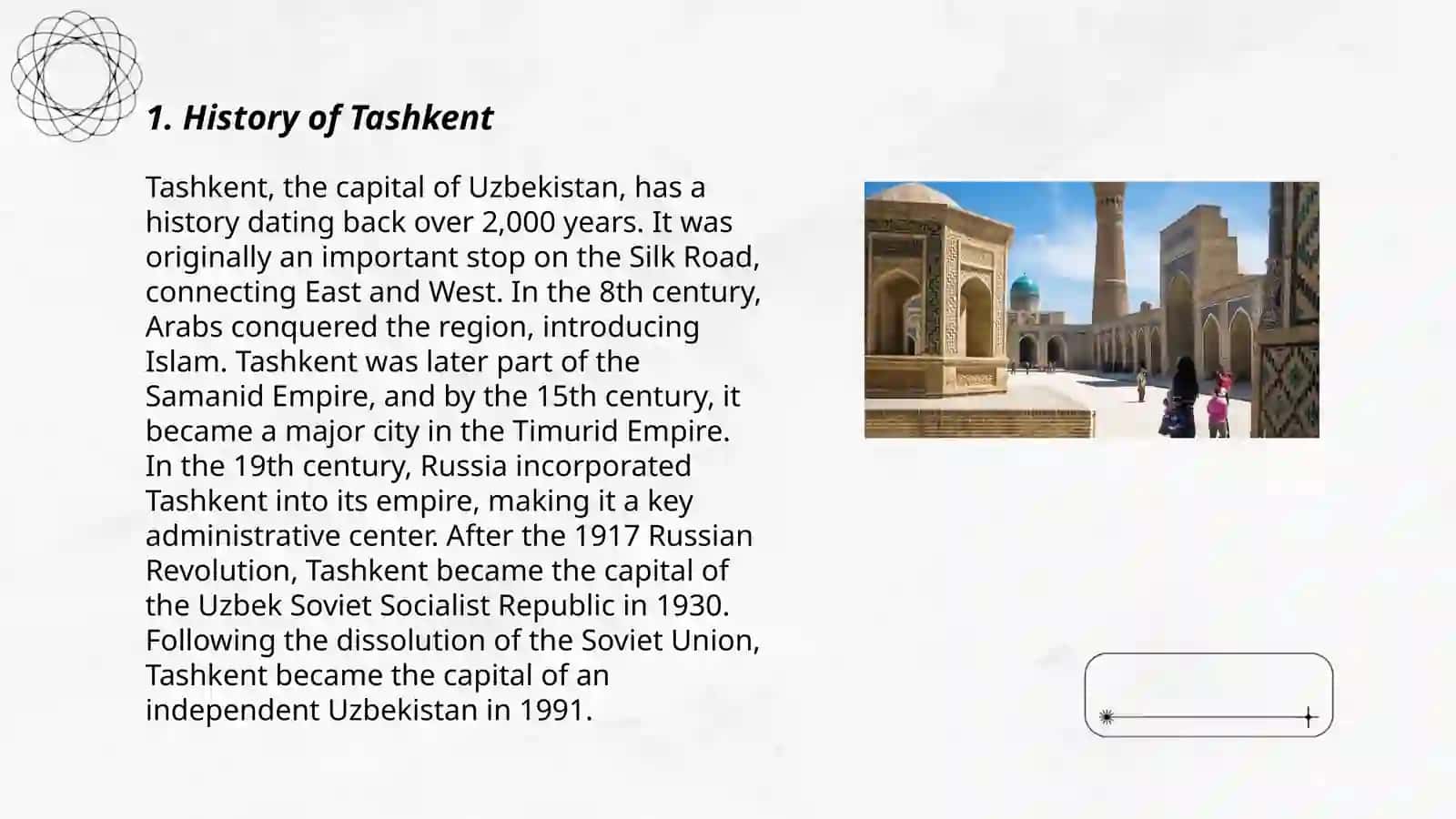 The largest cities of Uzbekistan 3