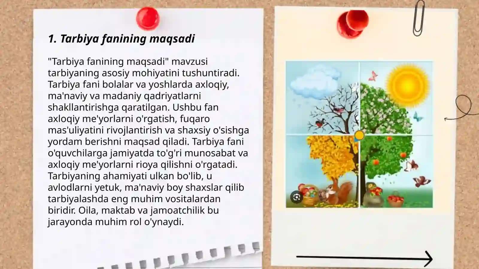 Tarbiya fanini o'qitish metodikasi fanining asosiy maqsad va vazifalari. Tarbiya fanini o'qitish metodikasining xususiyatlari va boshqa fanlar bilan bog'liqligi 3