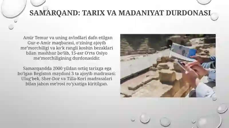 Samarqand: tarix va madaniyat durdonasi 3