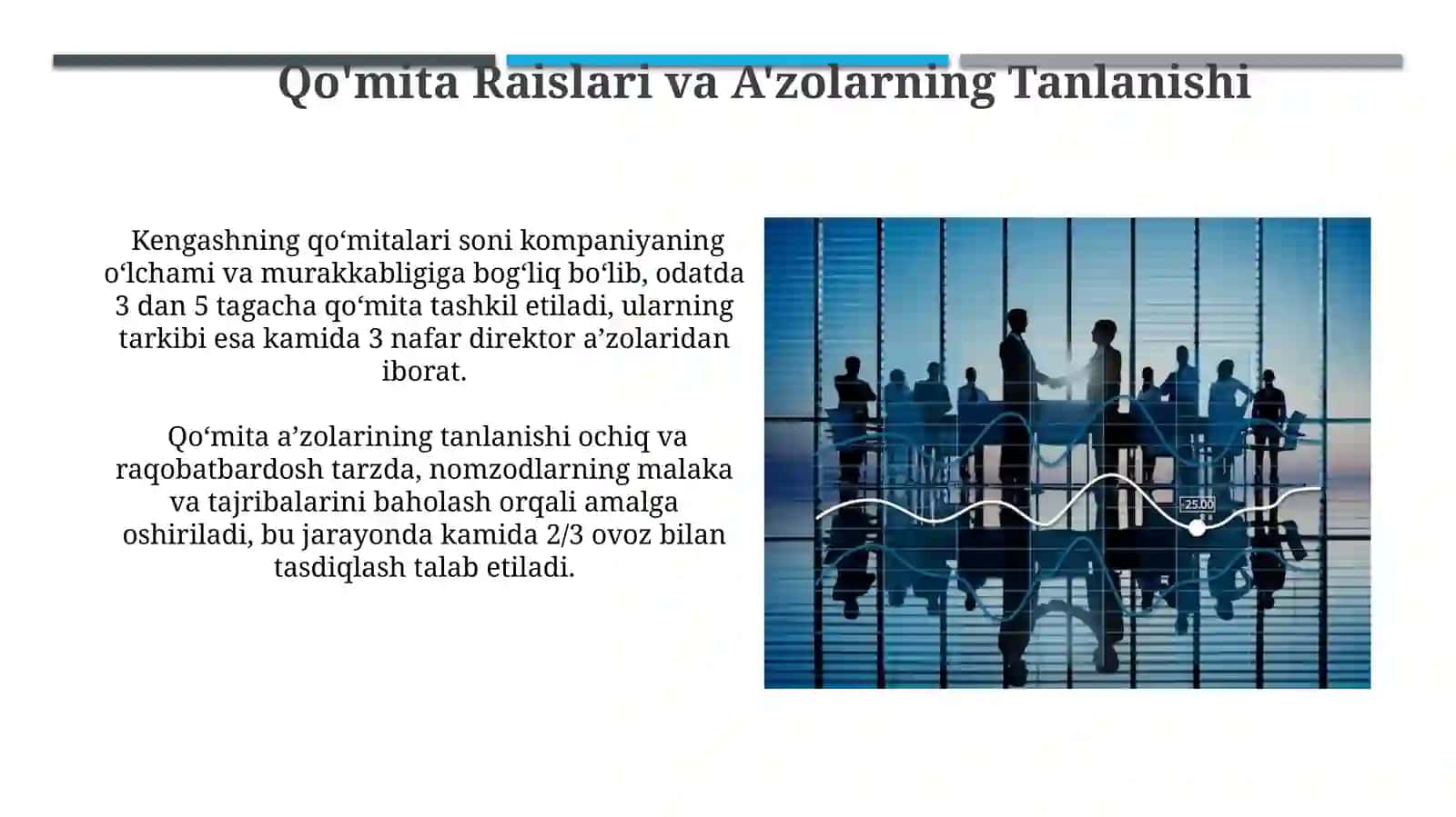 KORPORATSIYALARDA DIREKTORLAR KENGASHI (KUZATUV KENGASHI) NING QO‘MITALARI 3