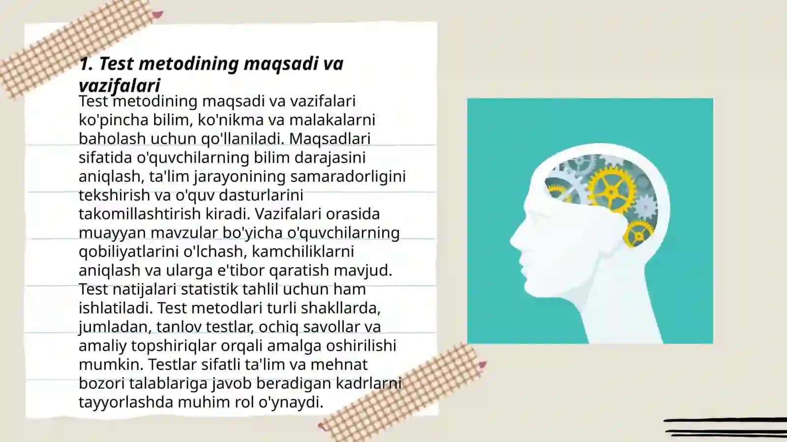 Tarbiya diagnostikasida test metodi 3