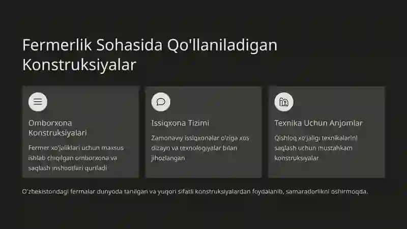 Qurilishda Ishlatiladigan Konstruksiyalar 3