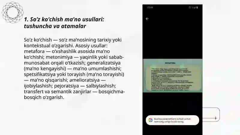 Soʼz koʻchish maʼno usullari 3