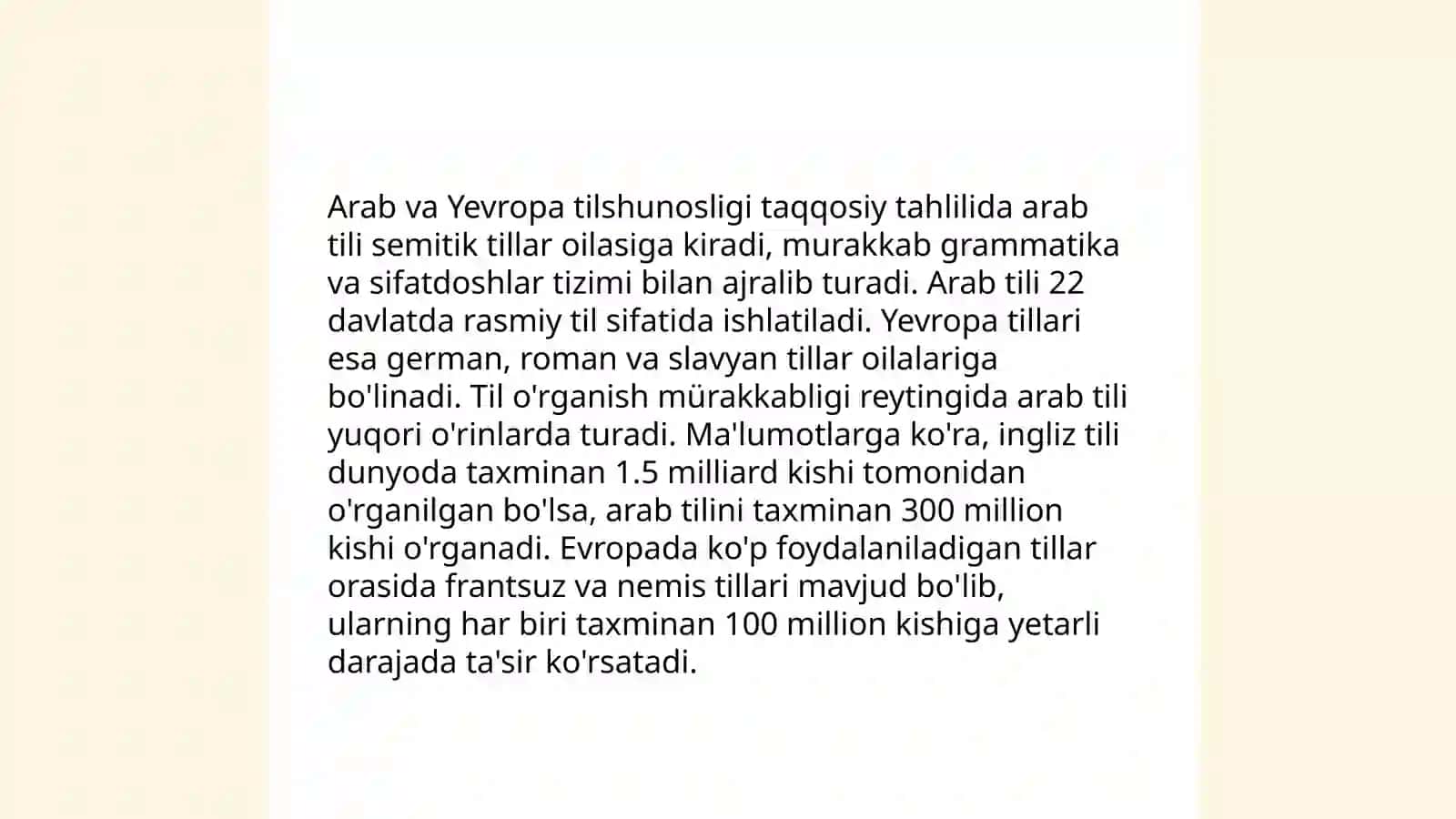 Arab va Yunon tilshunosligi 3