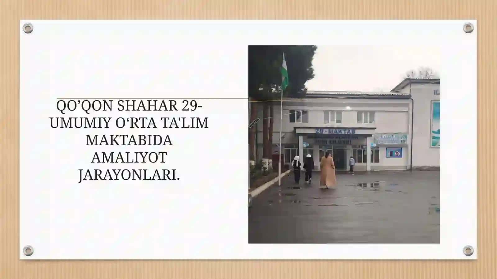 MALAKAVIY AMALIYOT UCHUN TAYYORLANGAN TAQDIMOTI 3