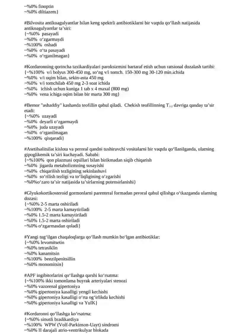 KLINIK FARMAKOLOGIYA yakuniy savollari 3