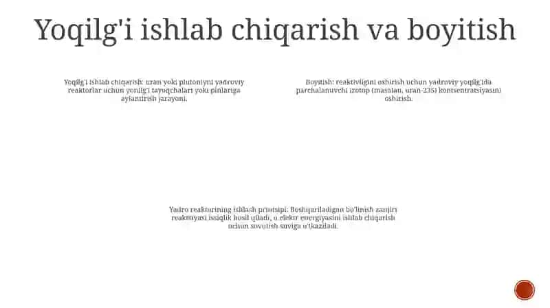 Radioaktiv Elementlar Olinishi Va Aes Larni Ishlash Prinsipi 3