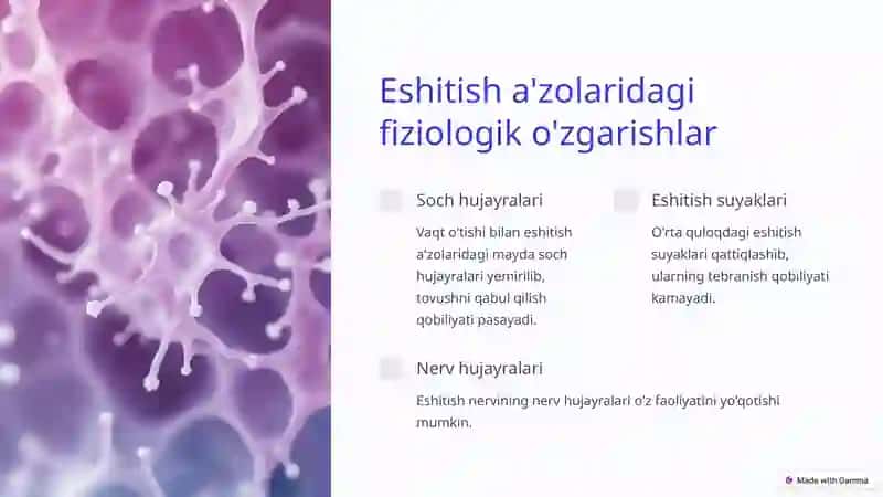 Eshitish va muvozanat a'zolarining yoshga bog'liq o'zgarishi 3