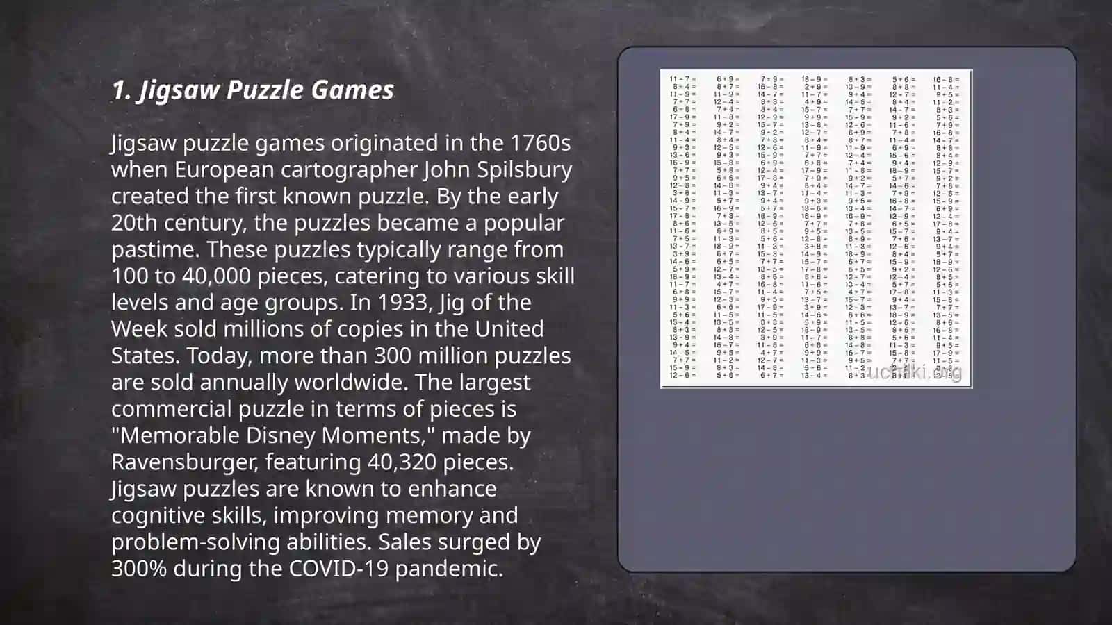 TYPES OF GAMES: PICTURE, PSYCHOLOGY, MEMORY, CARING AND SHARING GAMES 3