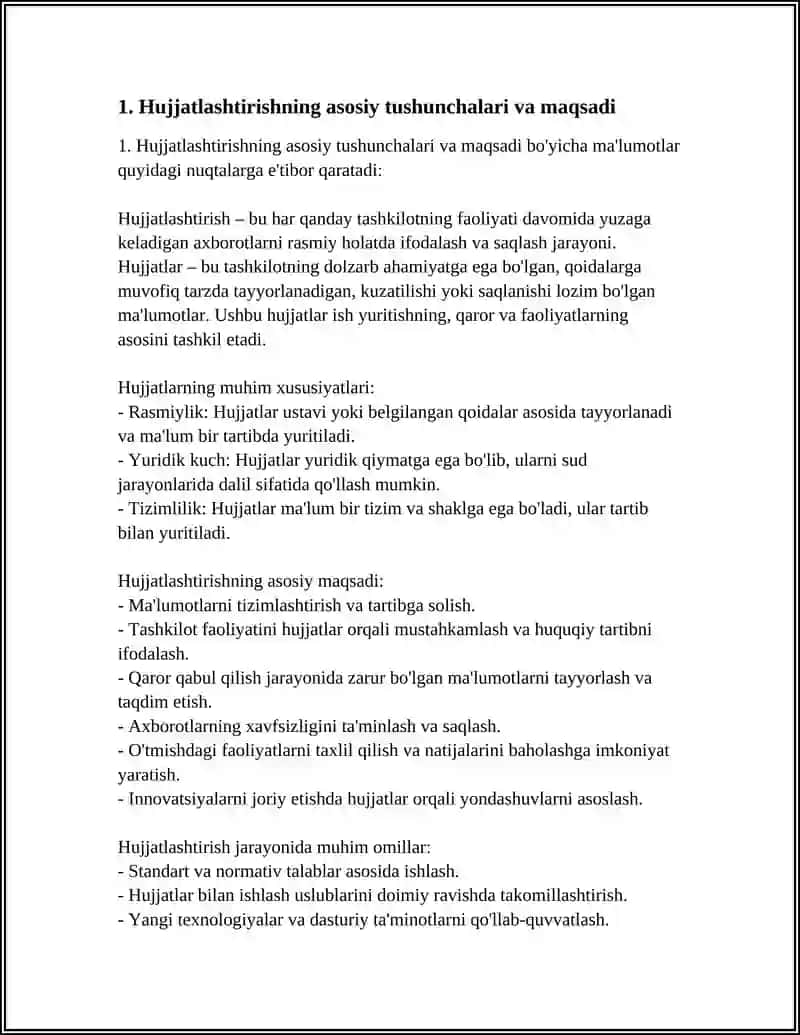 Hujjatlashtirish Va Inventarizatsiya 3