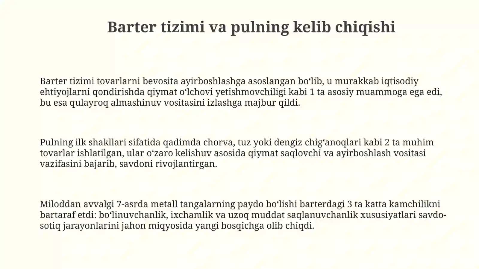 Qog'oz pullarning paydo bo'lishi va rivojlanish bosqichlari 3