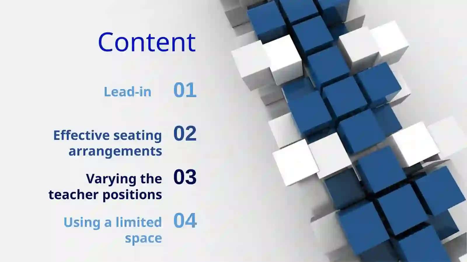 effective strategies for arranging classroom seating, varying teacher positions, and utilizing limit 3