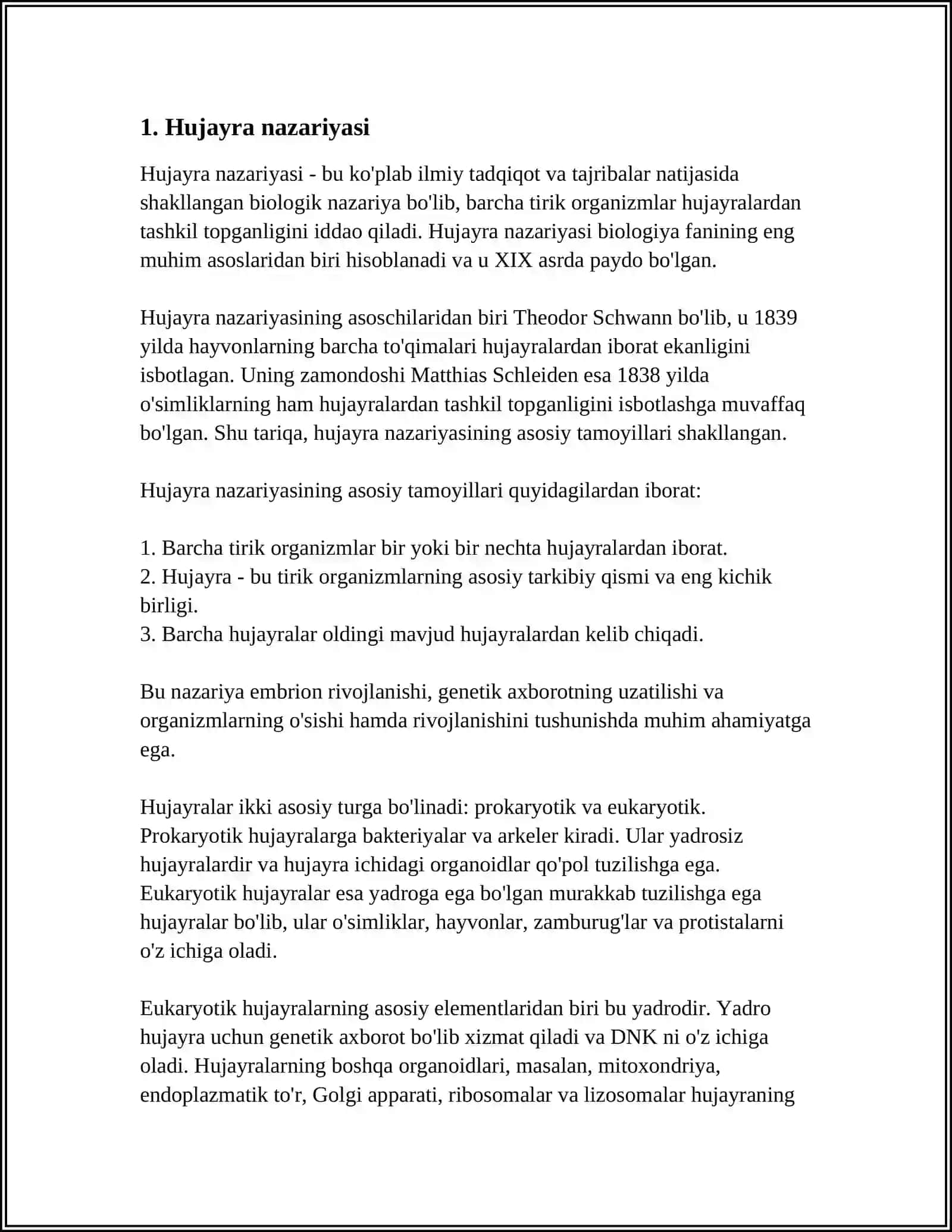 BIOLOGIYA HUJAYRA MAVZUSI 3