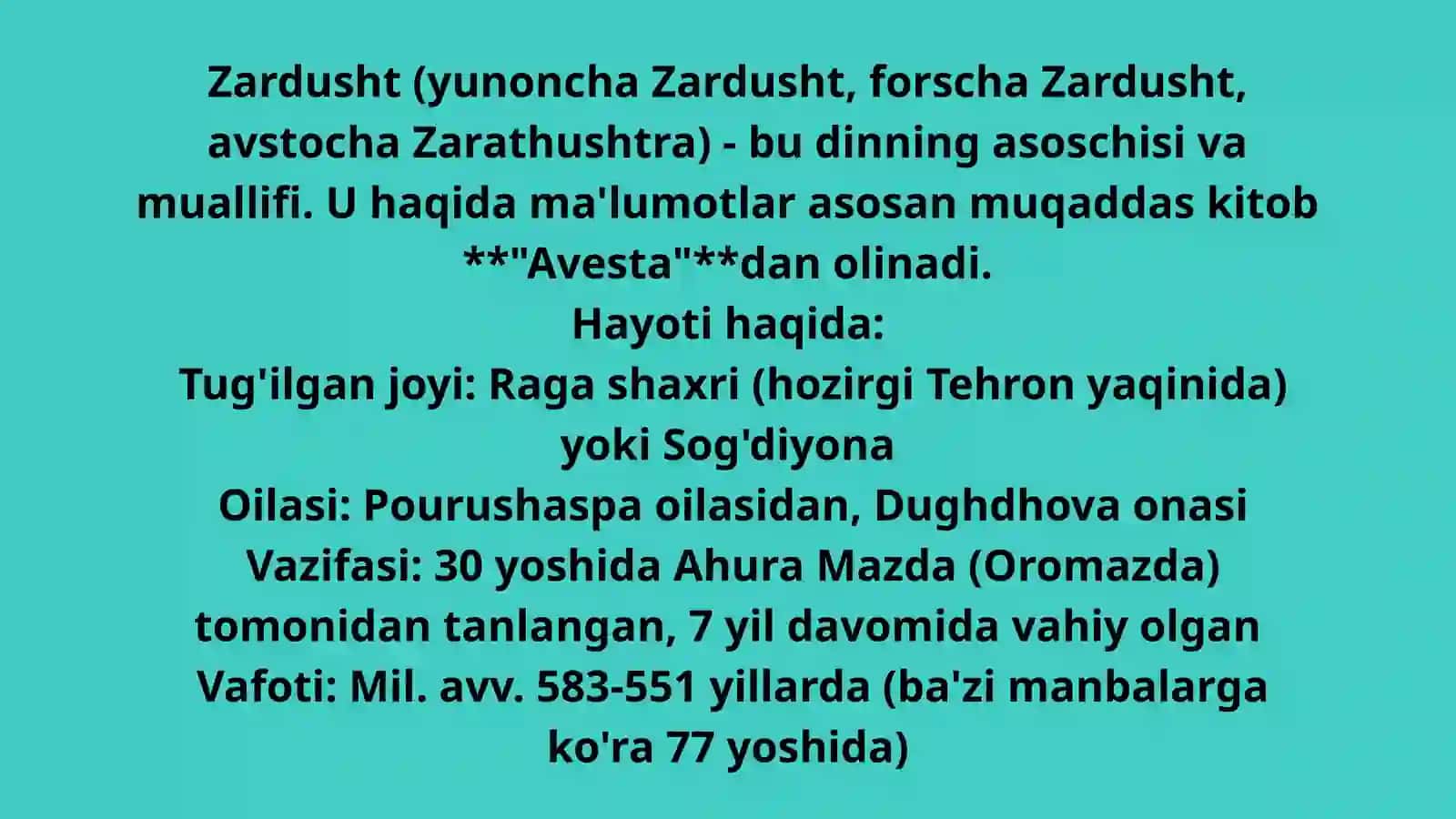 Zardushtiylik dini 3