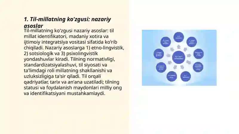 Til-millatning ko'zgusi 3