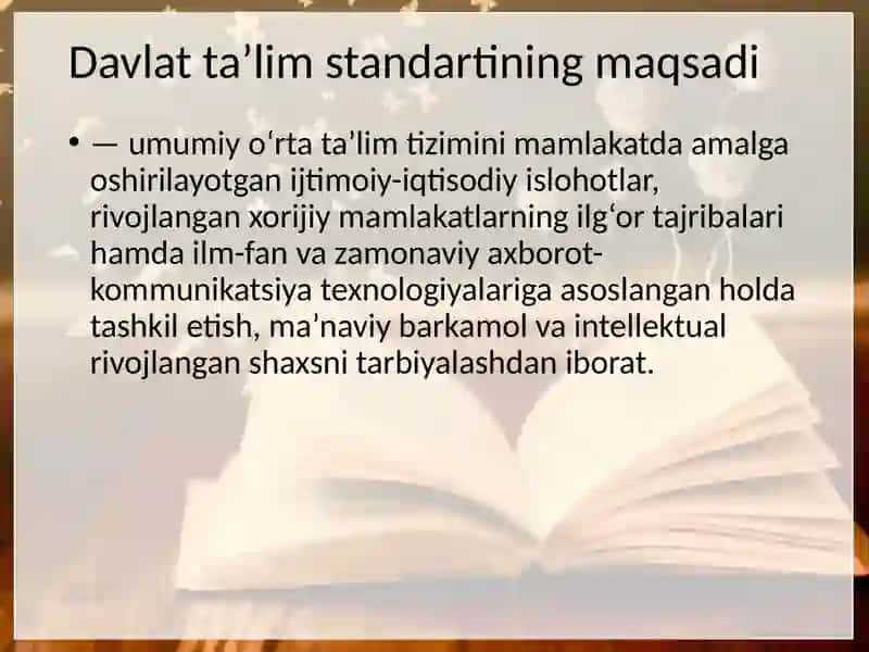 Boshlang‘ich sinflarda matematikadan DTS  va milliy o’quv dasturi tahlili 3