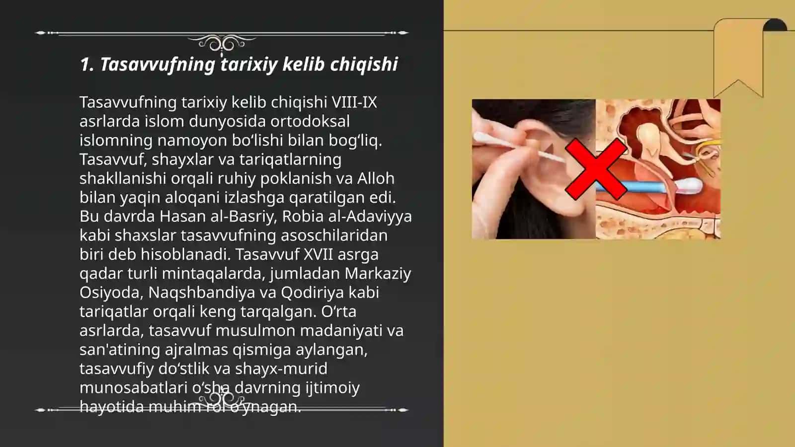 Tasavvufning kelib chiqishi,mazmuni va rivoji 3