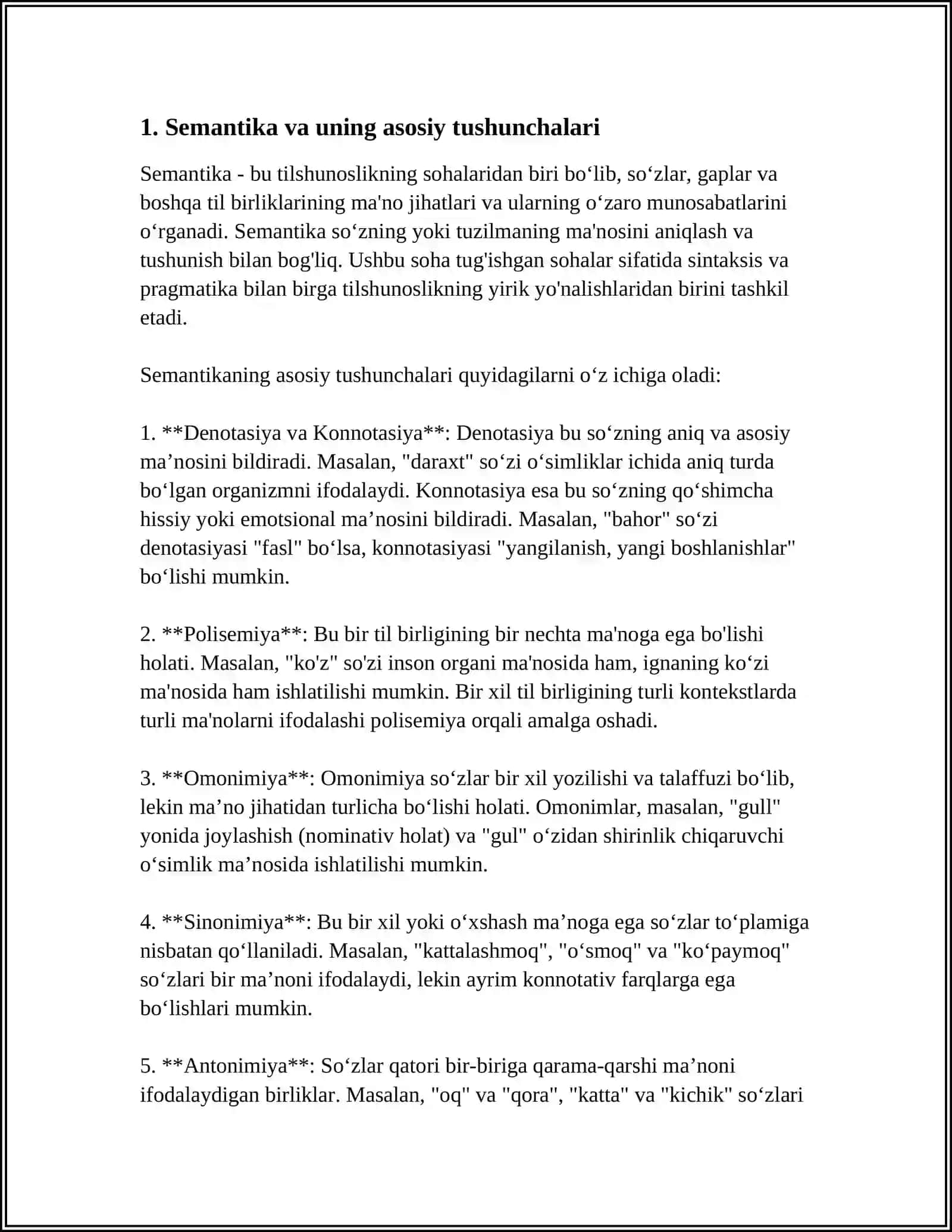 SEMA VA SEMEMA HAQIDA MAʼLUMOT 3