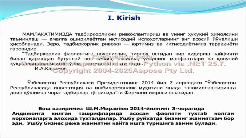 Mebel va yog’och maxsulotlarini qayta ishlab chiqarish faolyatini tashkil qilish maqsadida bankdan kredit olish to’g’risidagi 3
