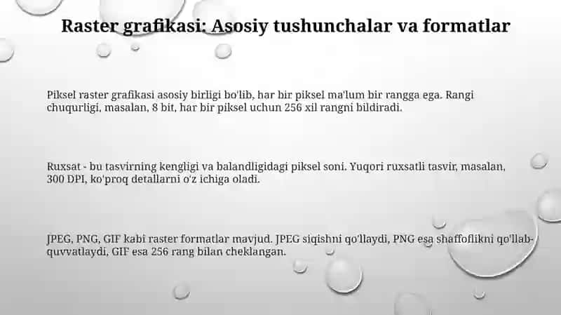 Rastrli grfika.Rastrli grafika dasturlari 3