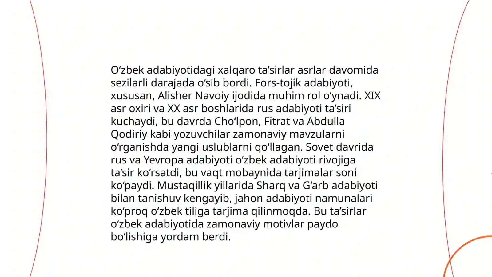 O'zbek adabiyotshunosligidagi komparativistik tatqiqotlar bibliografiyasini yaratish 3