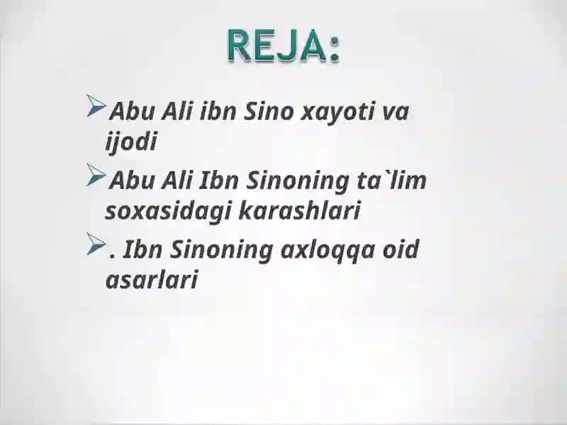 Abu Ali ibn Sino xayoti va ijodi 3