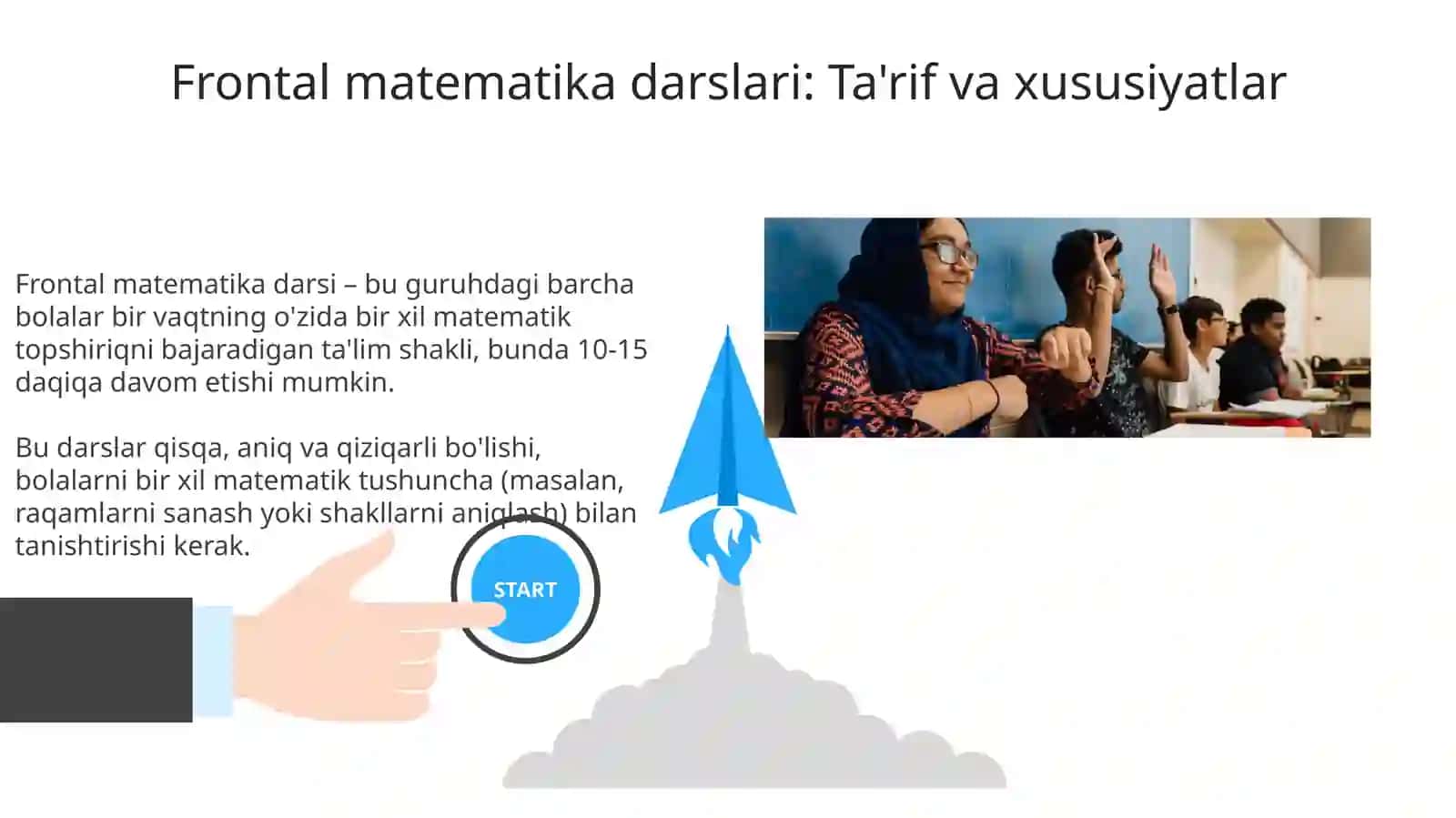 Maktabga tayyorlov guruhlarida frontal matematika mashg‘ulotlarini tashkil etish va innovatsion talablar 3