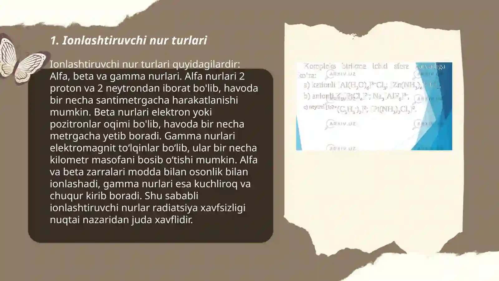 Ionlashtiruvchi nur ta'sirida atom va molekulalarning uyg'onishi va ionlanishi 3