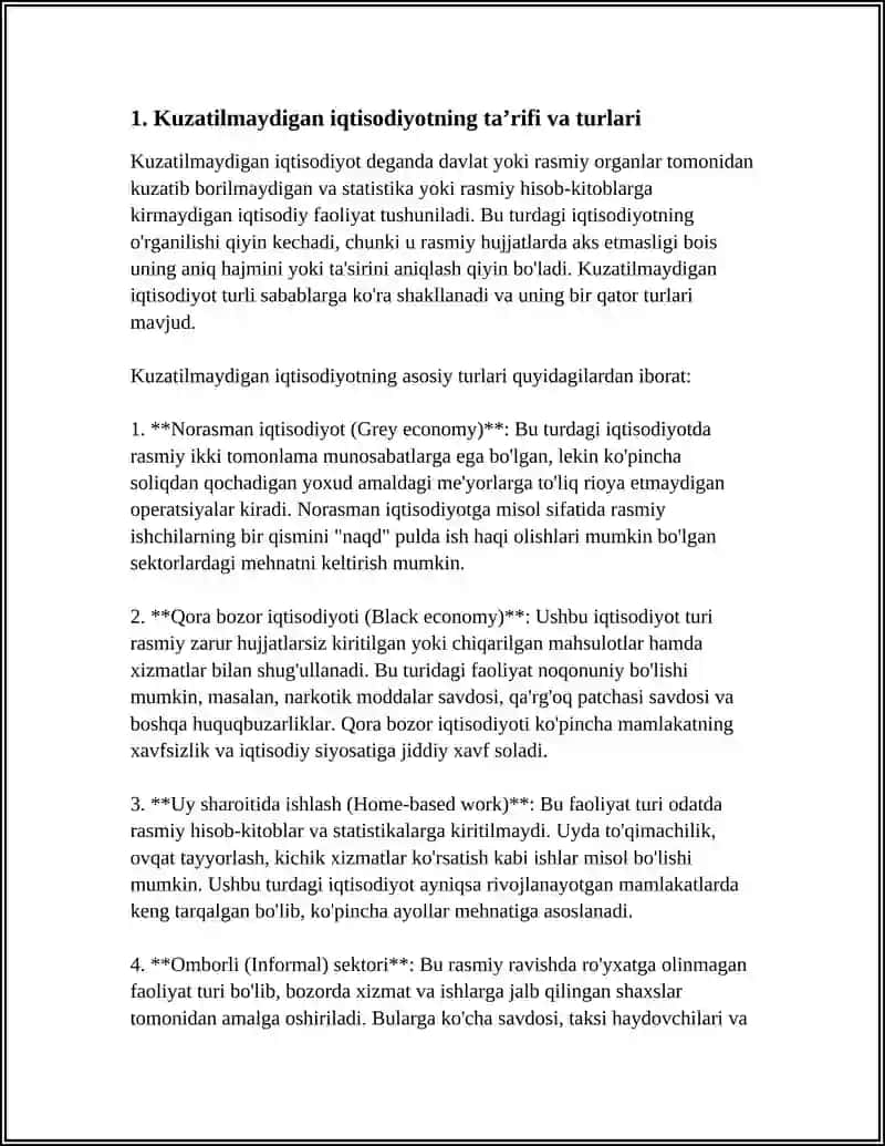 KUZATILMAYDIGAN IQTISODIYOT 3