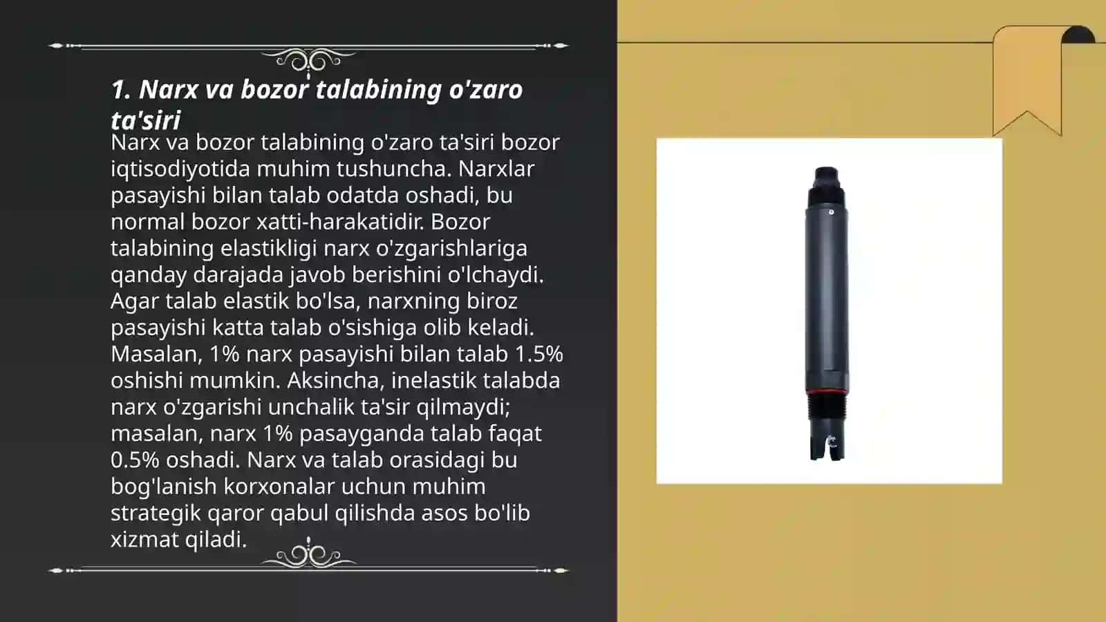 Bozorni boshqarishda narxning ahamiyati 3