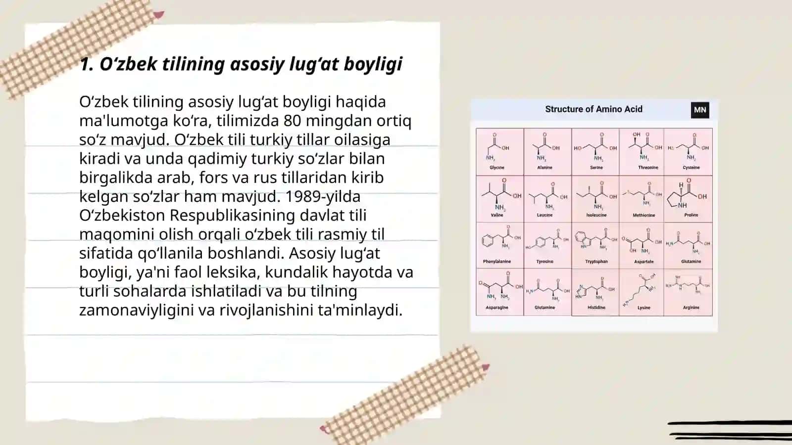 O‘zbek tilining leksik qatlamalari 3