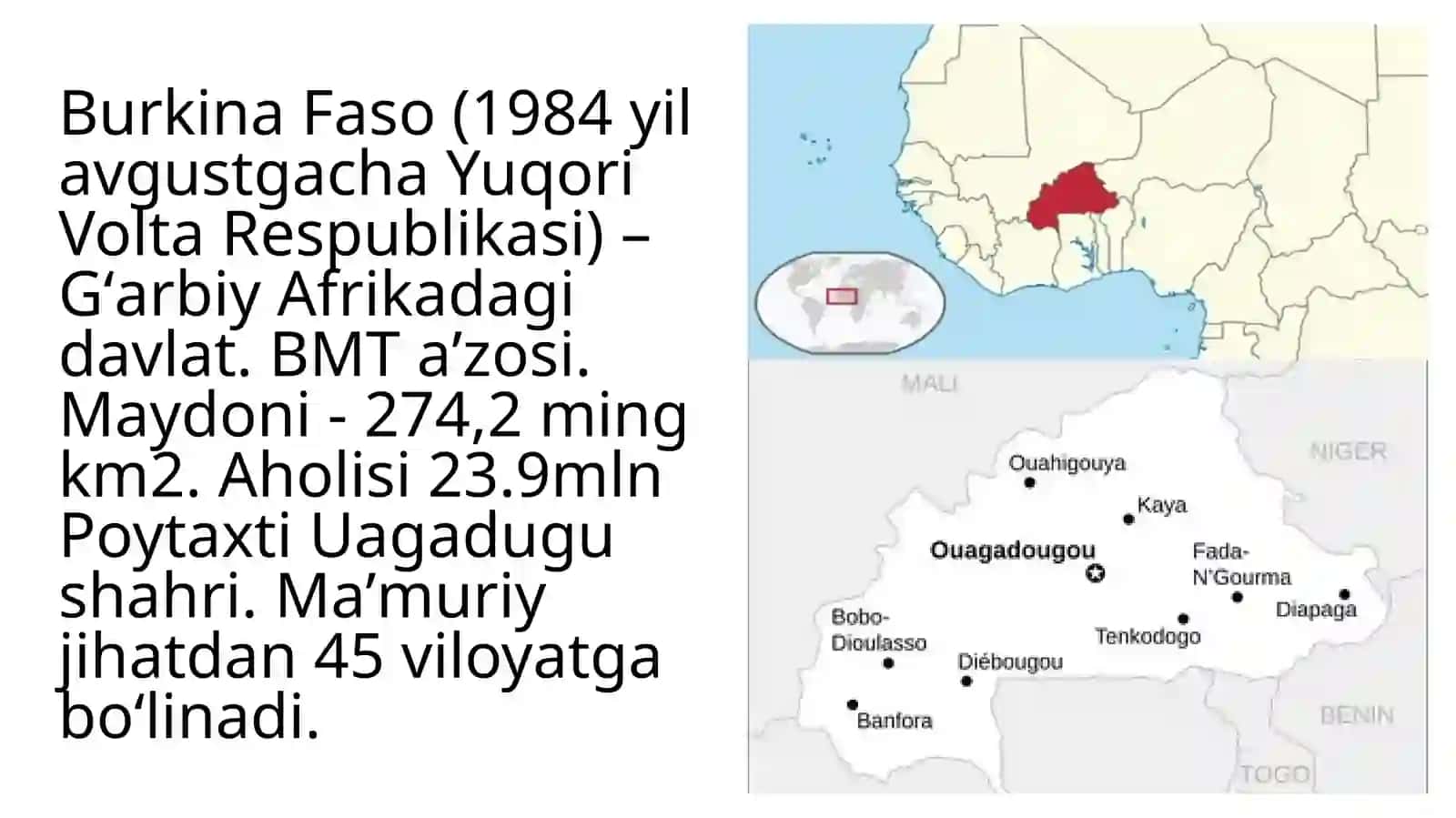 Burkina Faso Iqtisodiyoti 3
