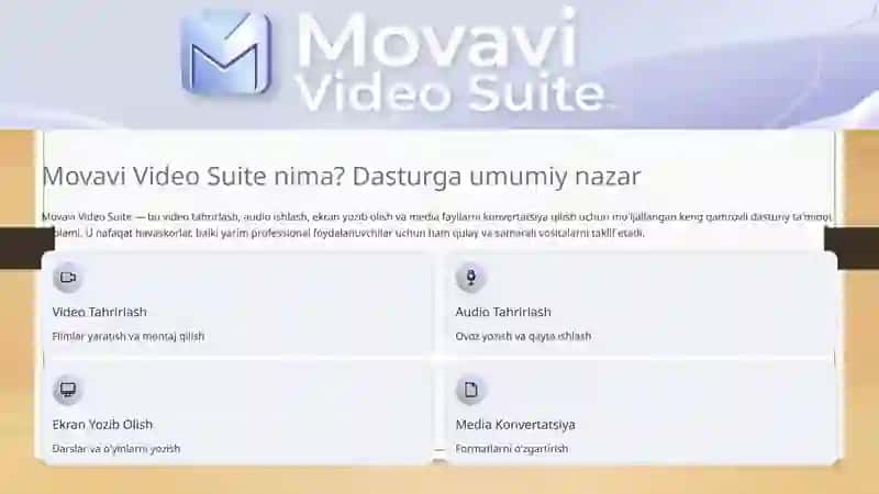 Movavi Video Suite 3