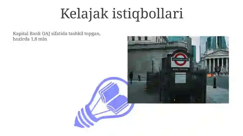 Kapital Bankning kelib chiqishi, xizmat faoliyati 3