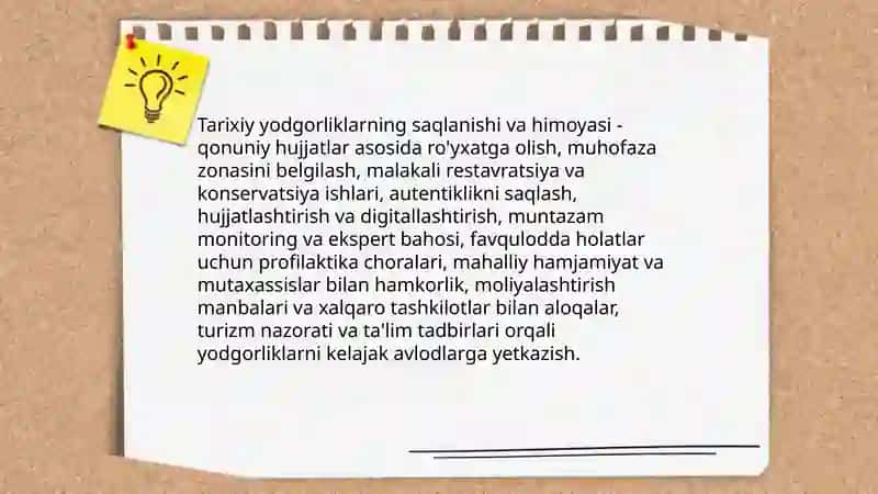 Tarixiy turmaklar 3