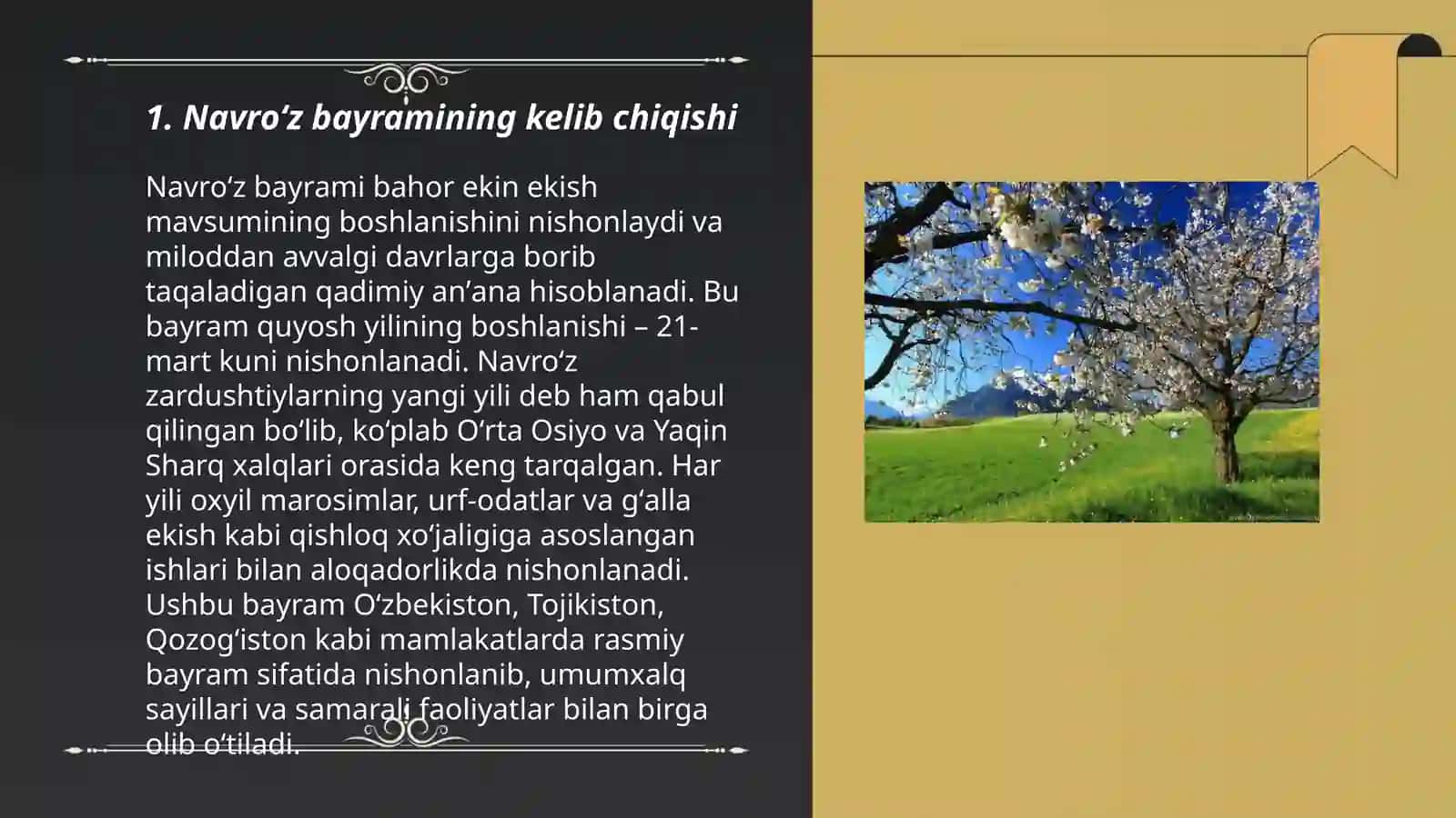 Navroʻz bayrami haqida 3