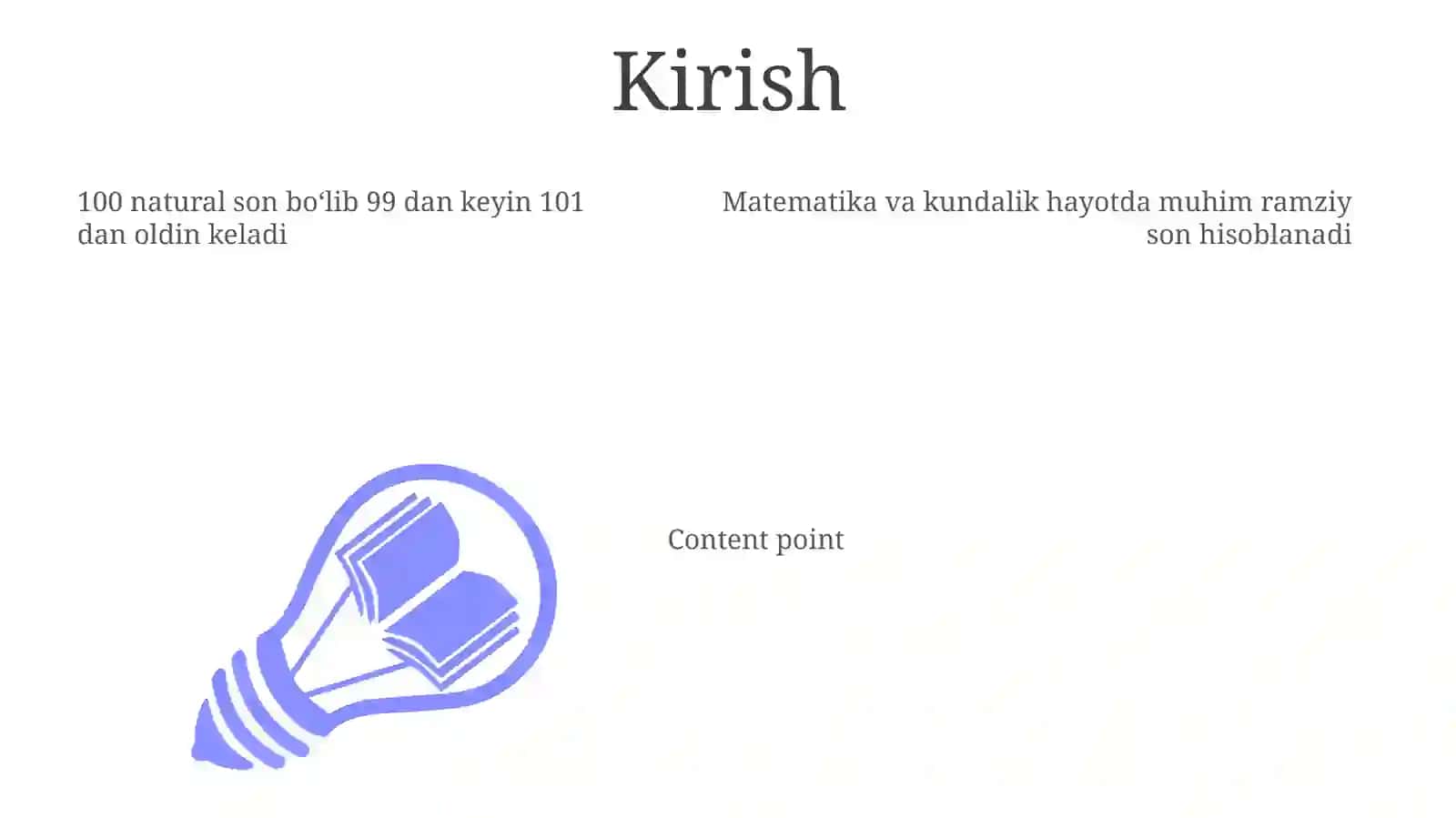 100 sonining matematik ahamiyati 3