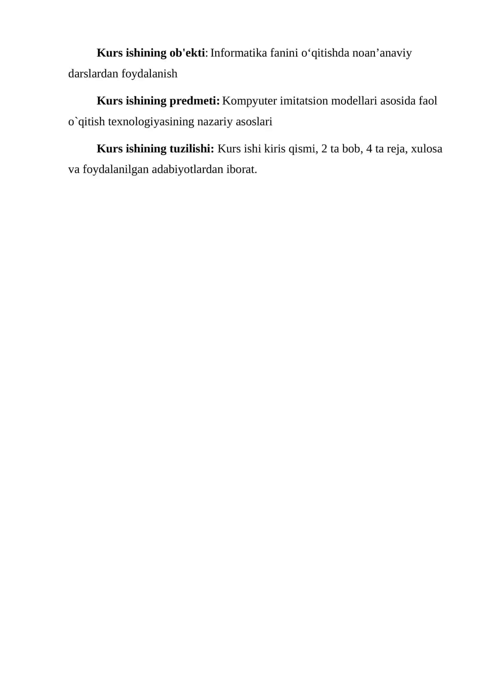 Informatikani o’qitishda zamonaviy pedagogik texnologiyalarning o’rni 3