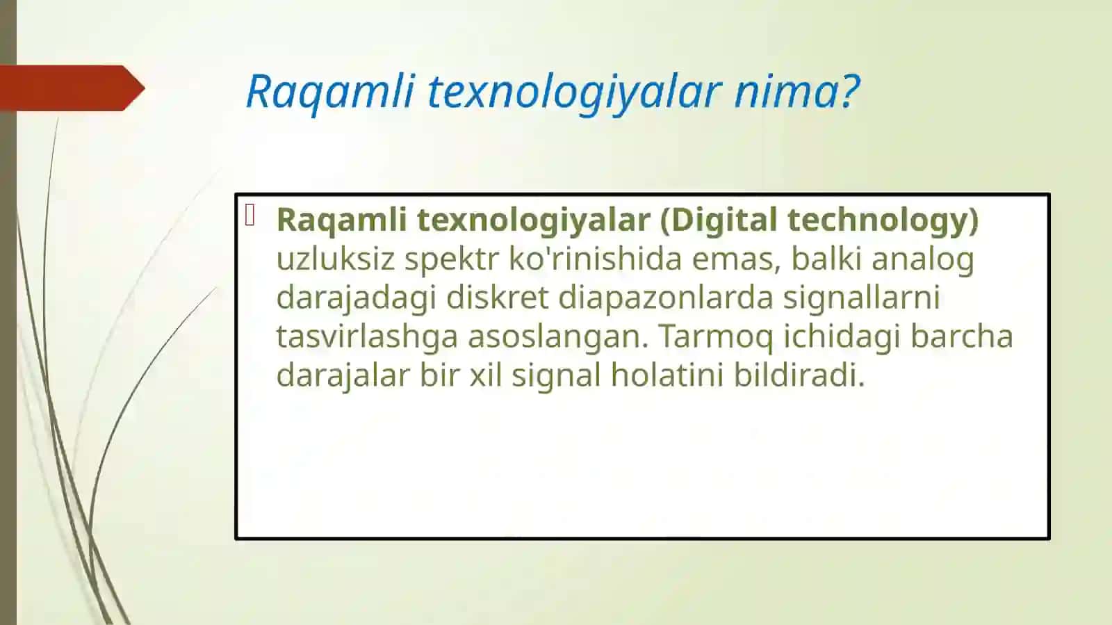 Raqamlitexnologiyalarningqo`llanishsohalari 3