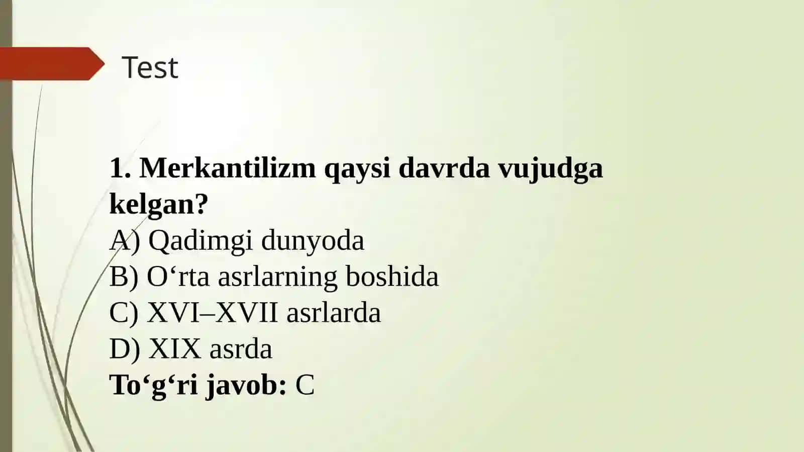 Merkantilizm ilk-iqtisodiy maktabning vujudga kelish shart-sharoyitlari 3