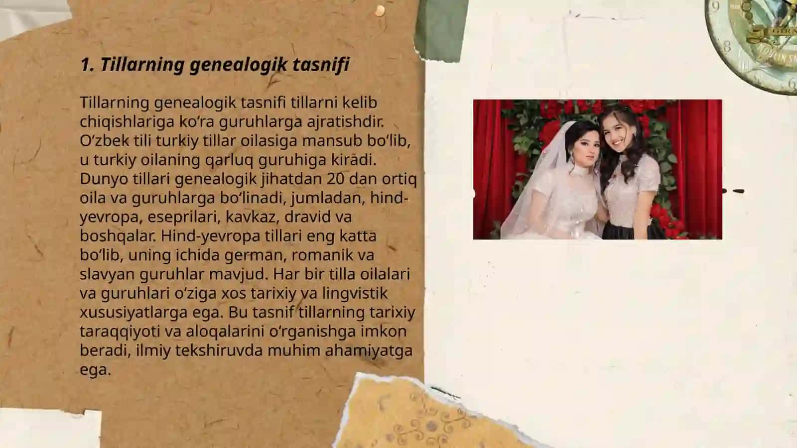 Tillarning genealogik tasnifi va til oilalari. Hind-Yevropa tillari oilasi 3