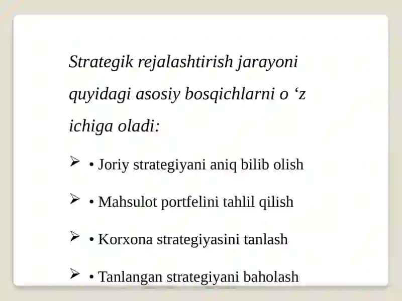 Strategik Marketing 3