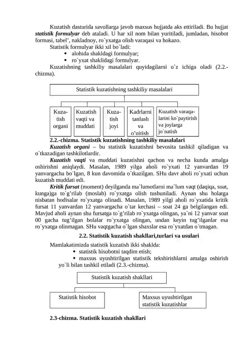 Statistik ma’lumotlarni to‘plash nazariyasi va amaliyoti 3